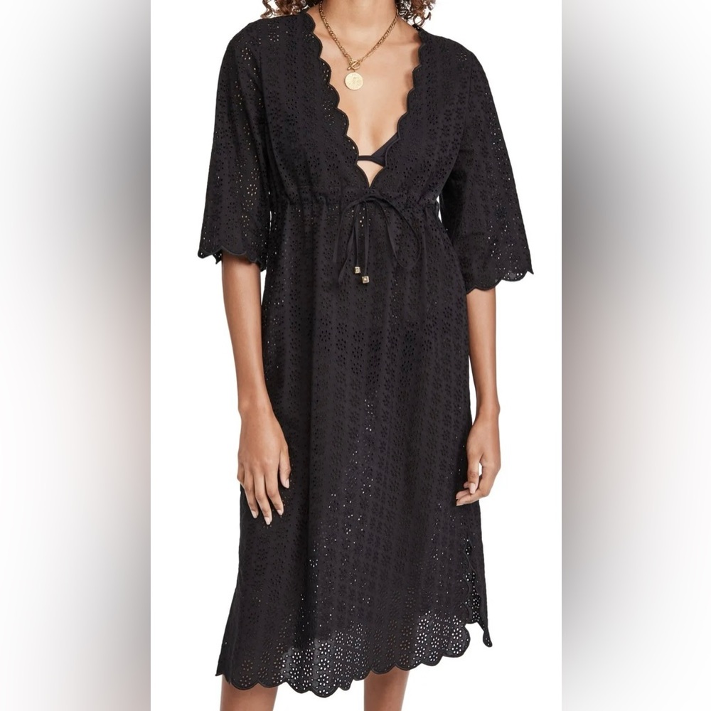 ‼️SOLD‼️ TORY BURCH Broderie Anglaise Midi Beach Tunic Dress